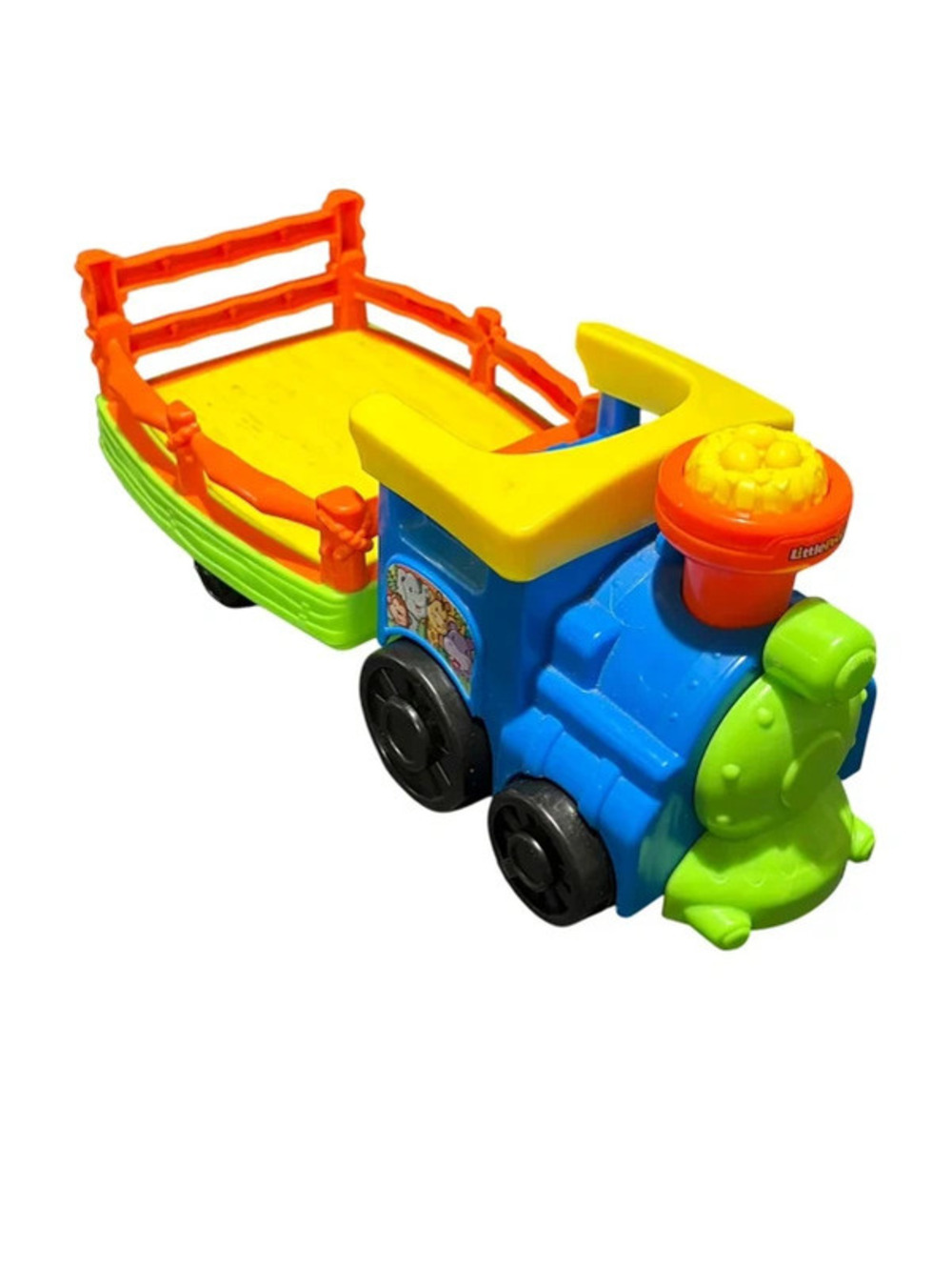 Fisher-Price Little People Animal Sounds Farm Truck Musical Vehicle Toy